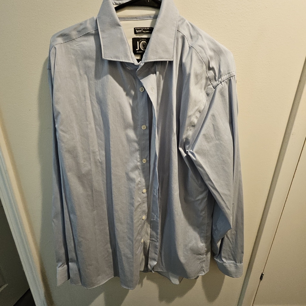 Joseph Abboud Men's Light Blue Dress Shirt